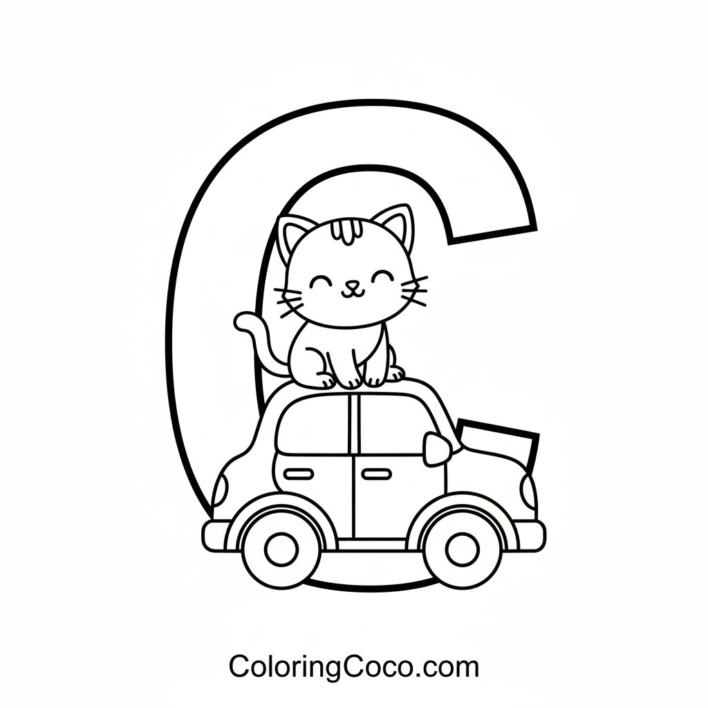 'C' for cat and car