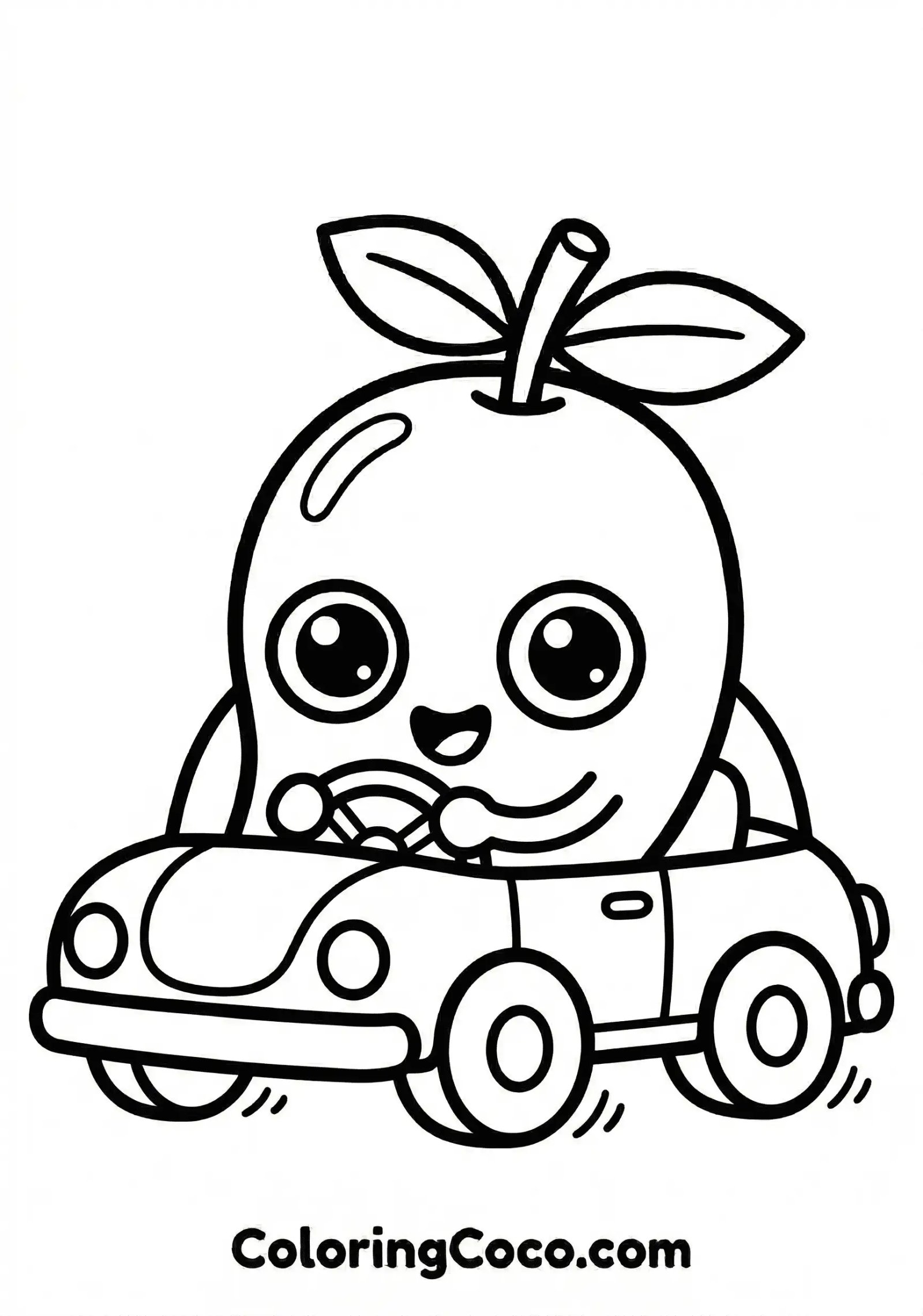 Cute Mango in car