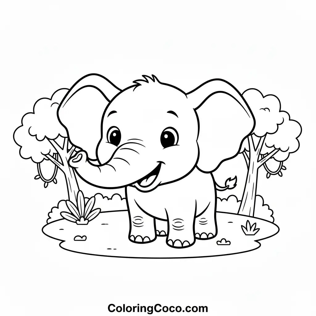 Happy Elephant