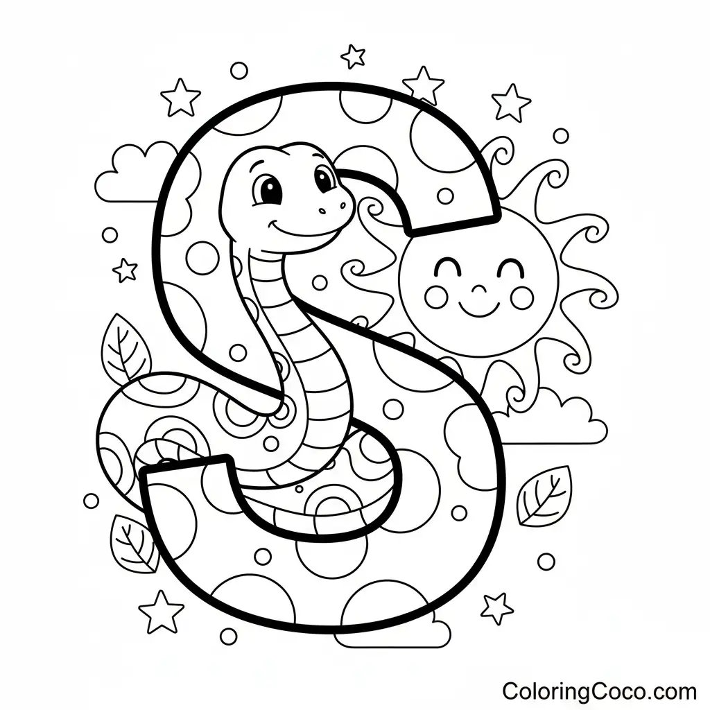 'S' for snake
