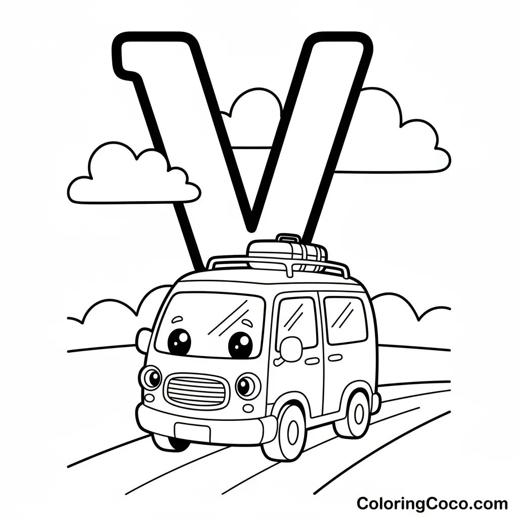 'V' for van