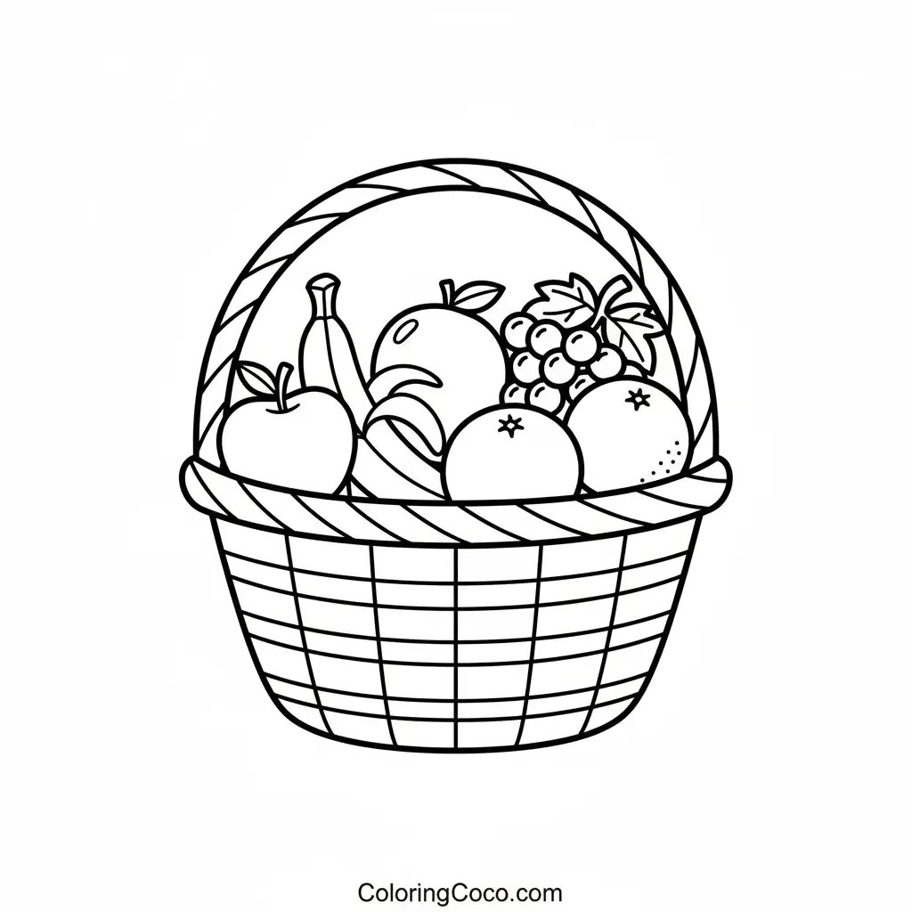 Yummy Fruit Basket